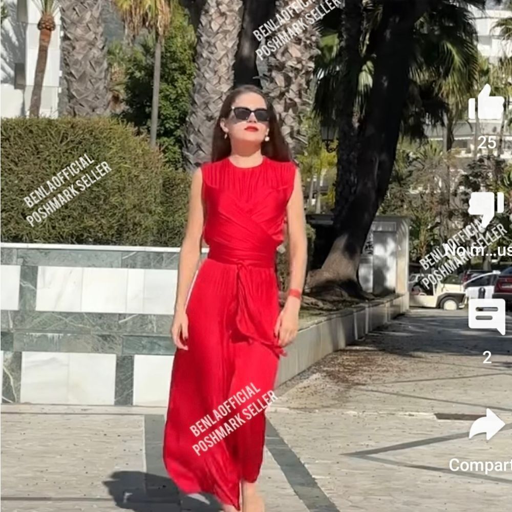 BLOGGER'S FAVE! ZARA SATIN EFFECT DRESS ZW COLLECTION - Picture 11 of 16